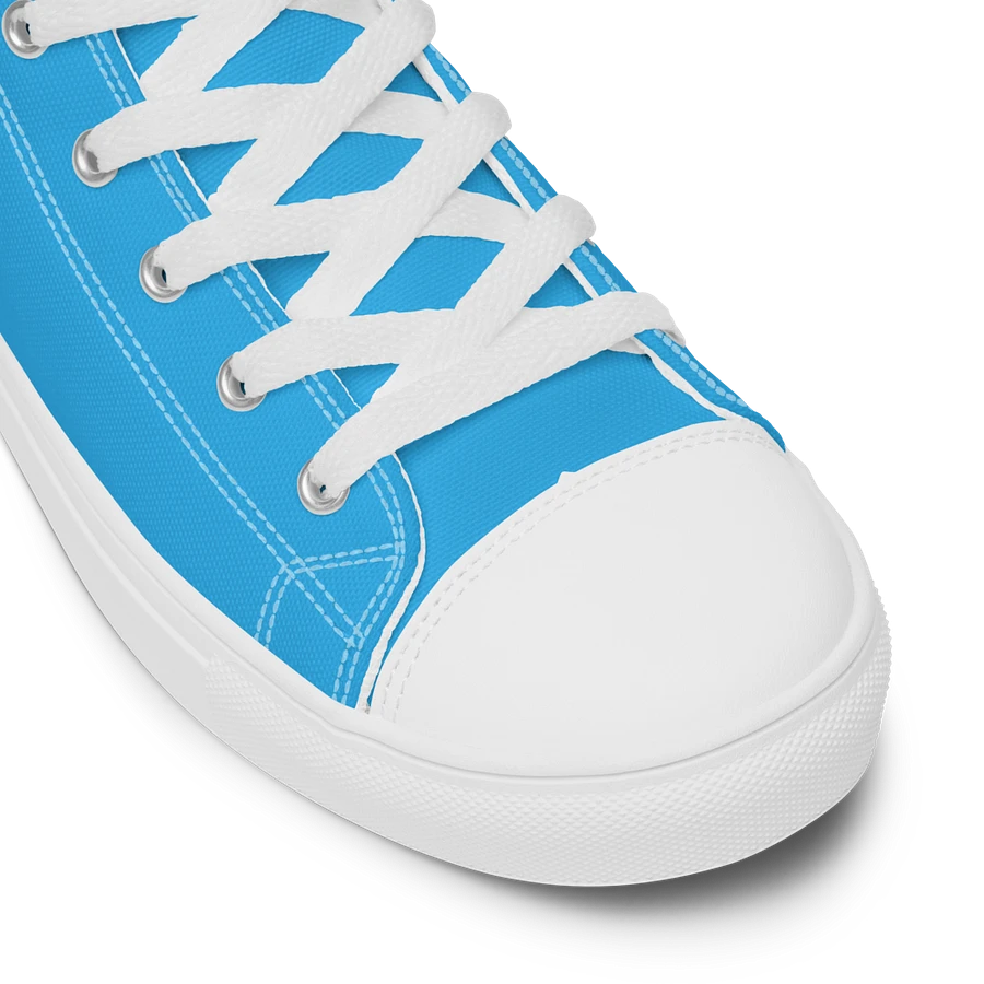 Blue and White Flower Sneakers product image (33)