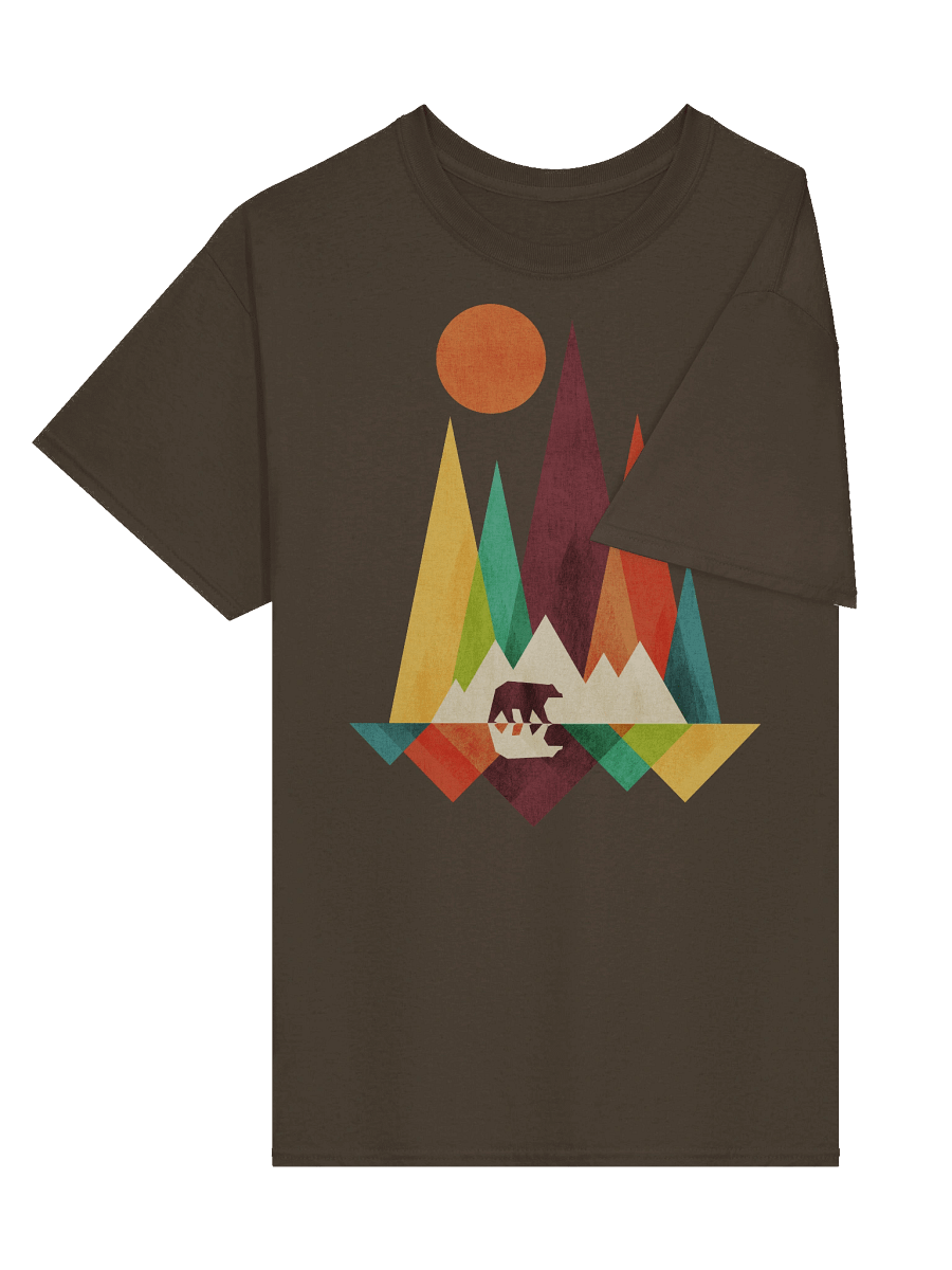 Wild bear graphic t-shirt product image (51)