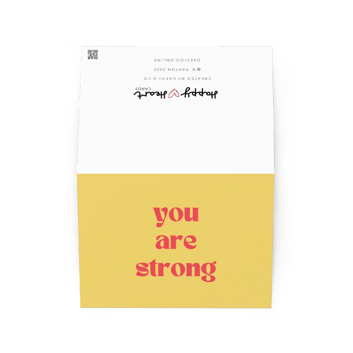 You Are Strong Card product image (2)