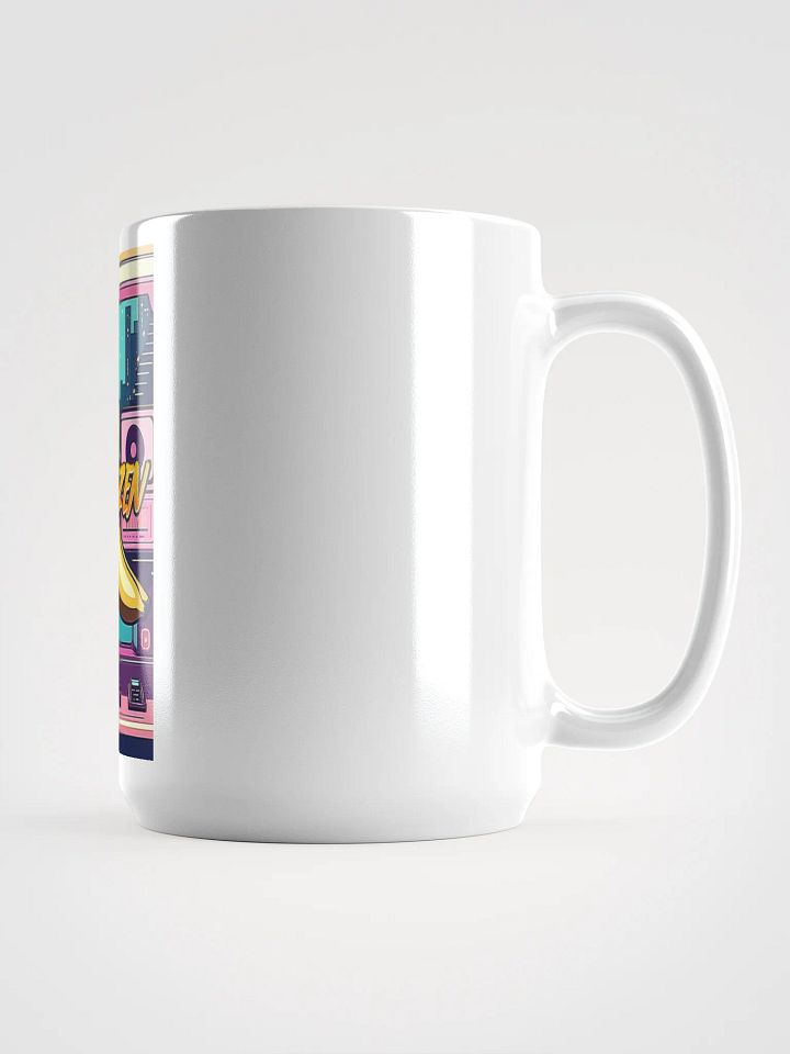 ZEN - Retro-Futuristic Banana City Mug product image (1)