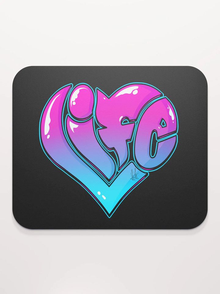 Love Life Klassik Mouse Pad product image (2)