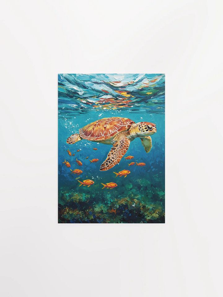 Sea Turtle: Ancient Mariner of the Reef Poster product image (2)