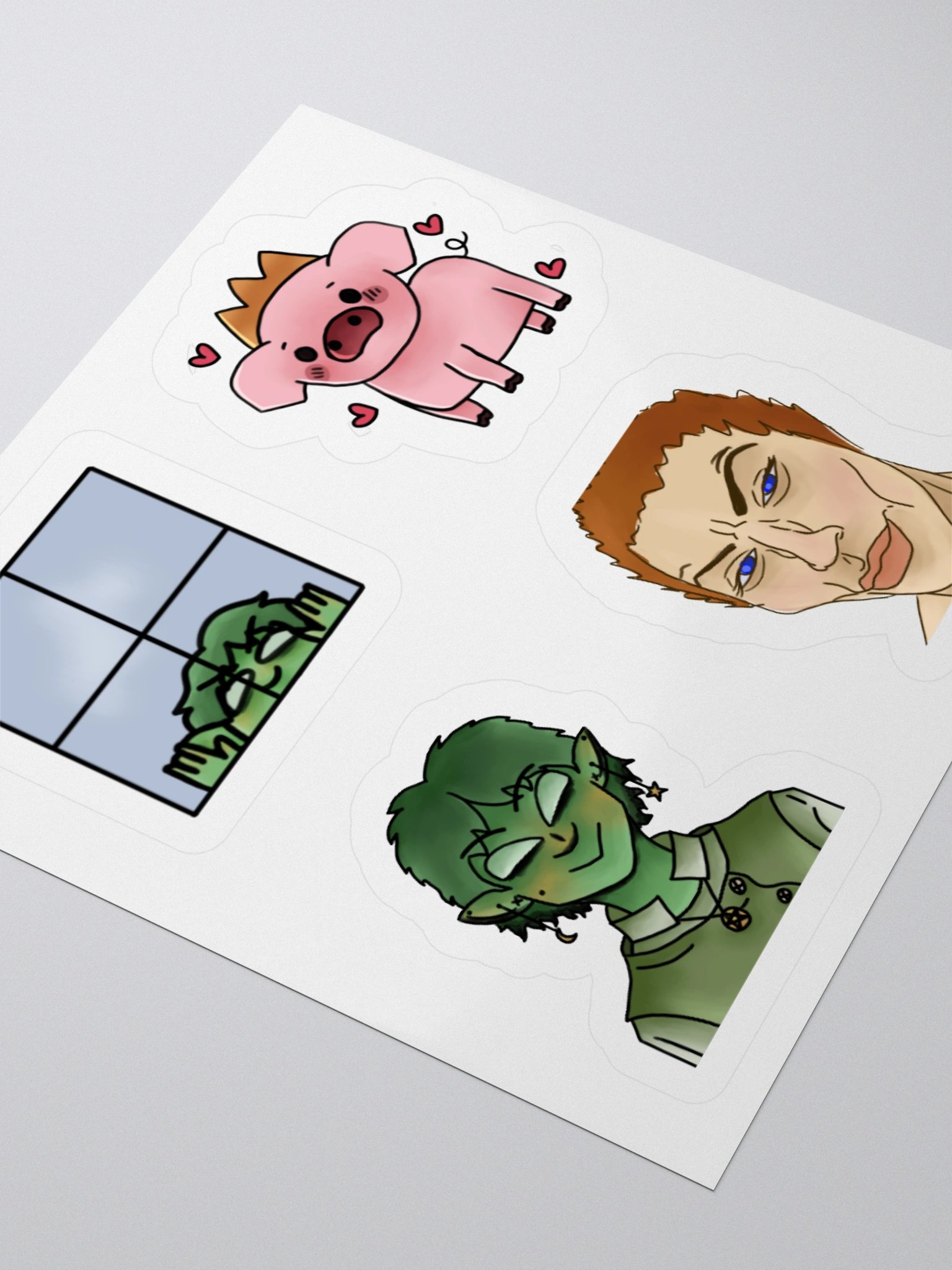 Noah Evergreen Sticker Pack 1 product image (7)