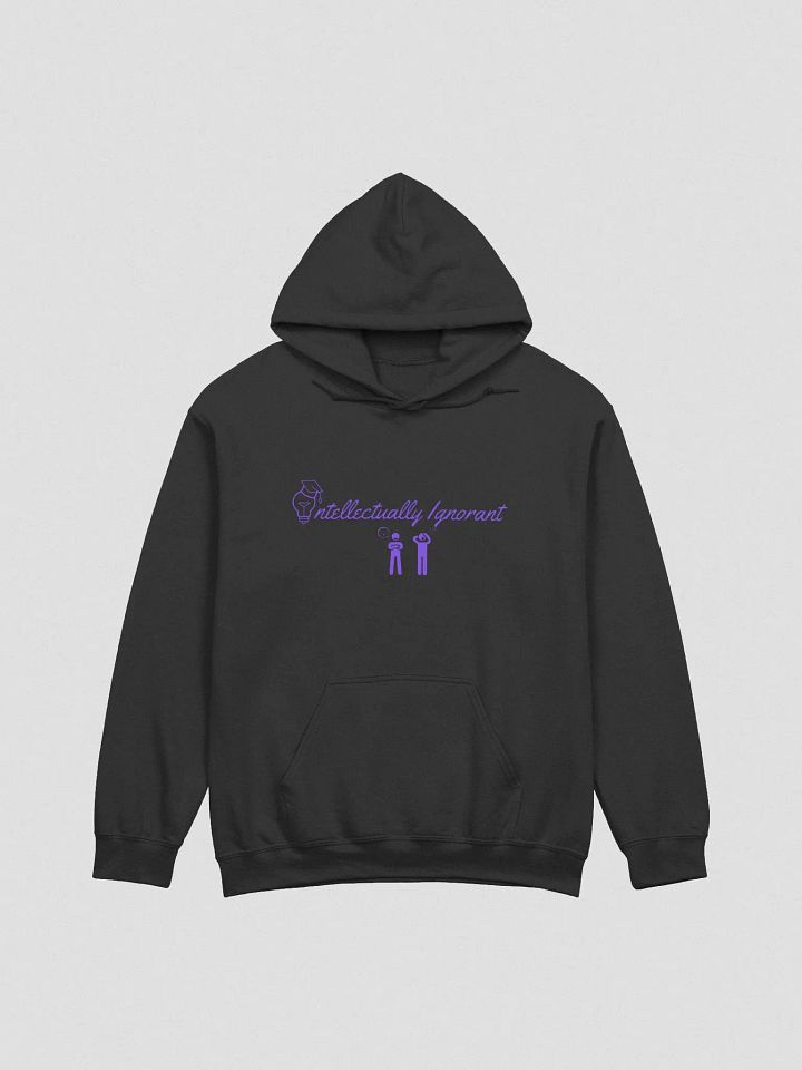 Intellectually Ignorant (Purple Logo) Hoodie product image (1)