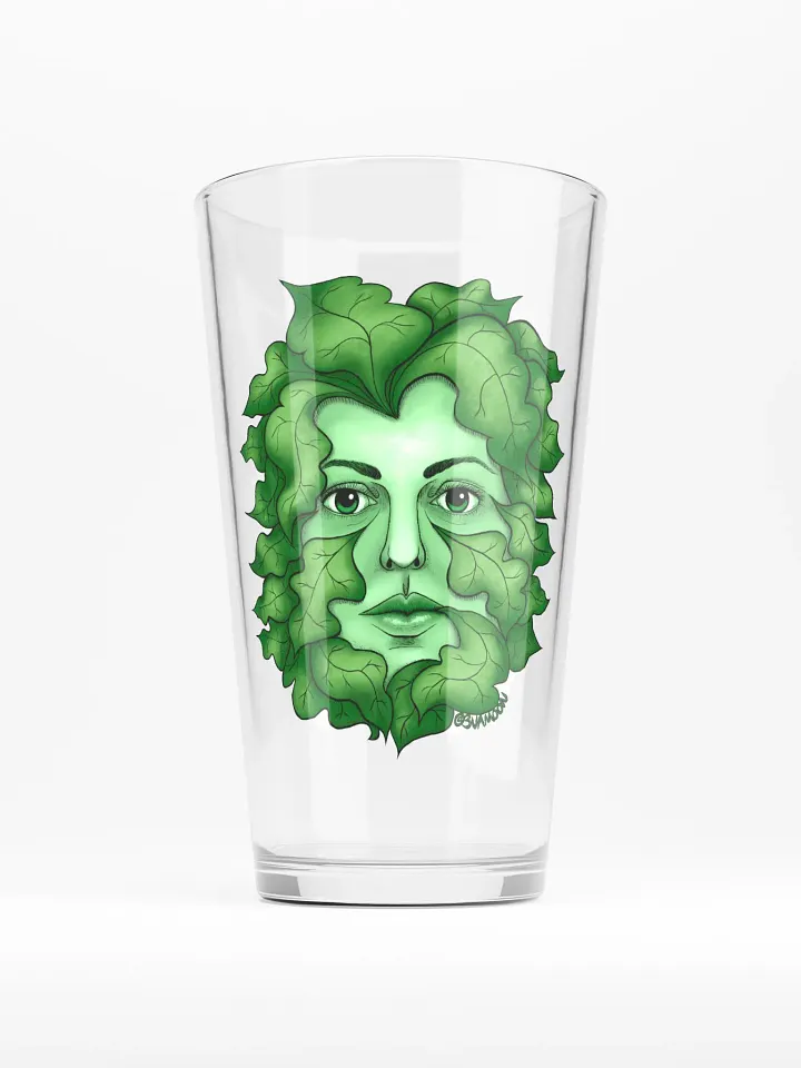 Green Goddess Pint Drinking Glass product image (1)