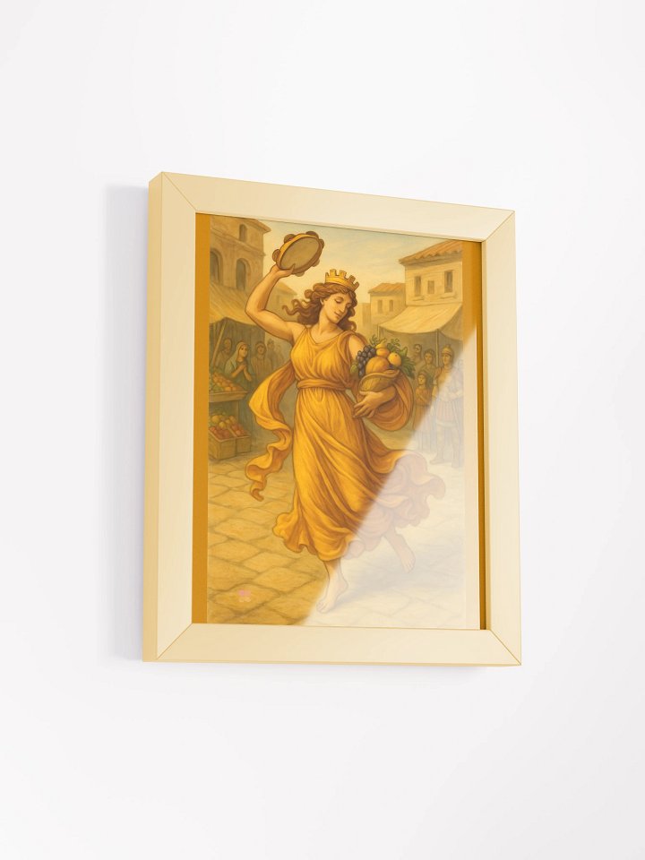 Goddess Fortuna Annonaria's Dance Framed Poster product image (2)