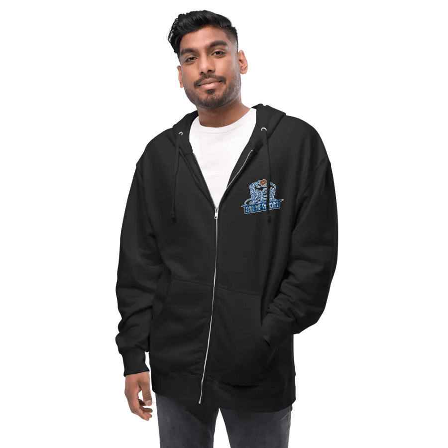 Spit on me zip up stitched front product image (11)