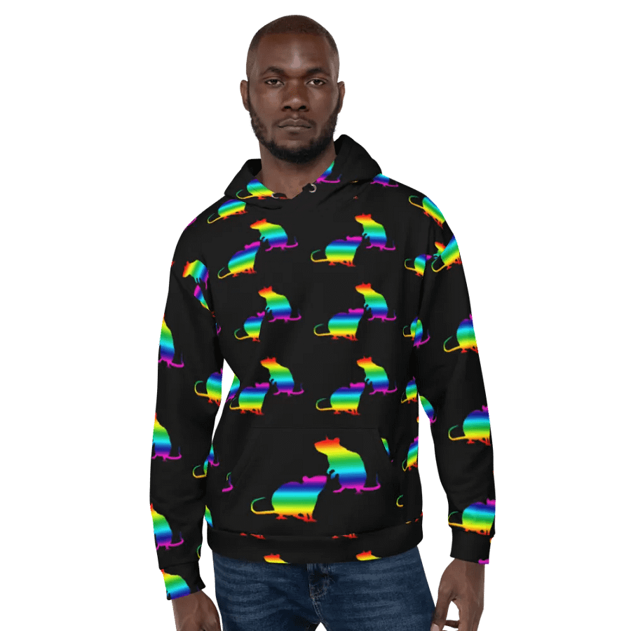 rainbow rats hoody product image (5)
