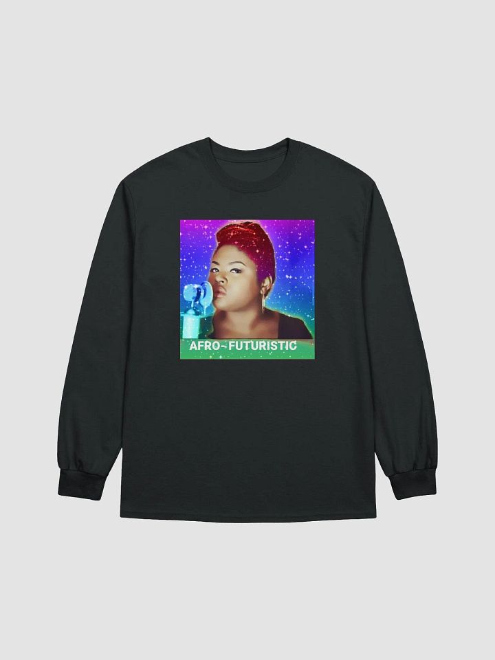 Afro-Futuristic long sleeve black product image (1)