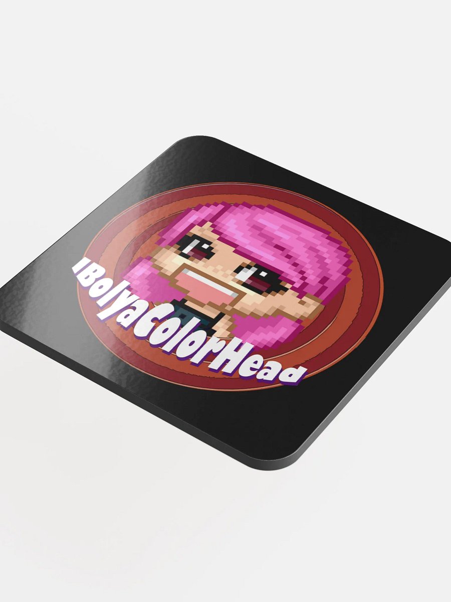 IbolyaColorHead Logo Coaster product image (4)