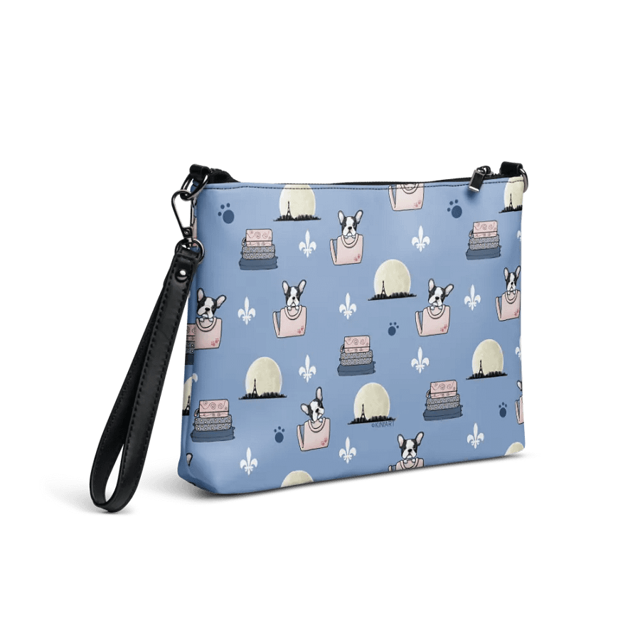 Whimsical Frenchie Wanderlust Crossbody Bag product image (3)