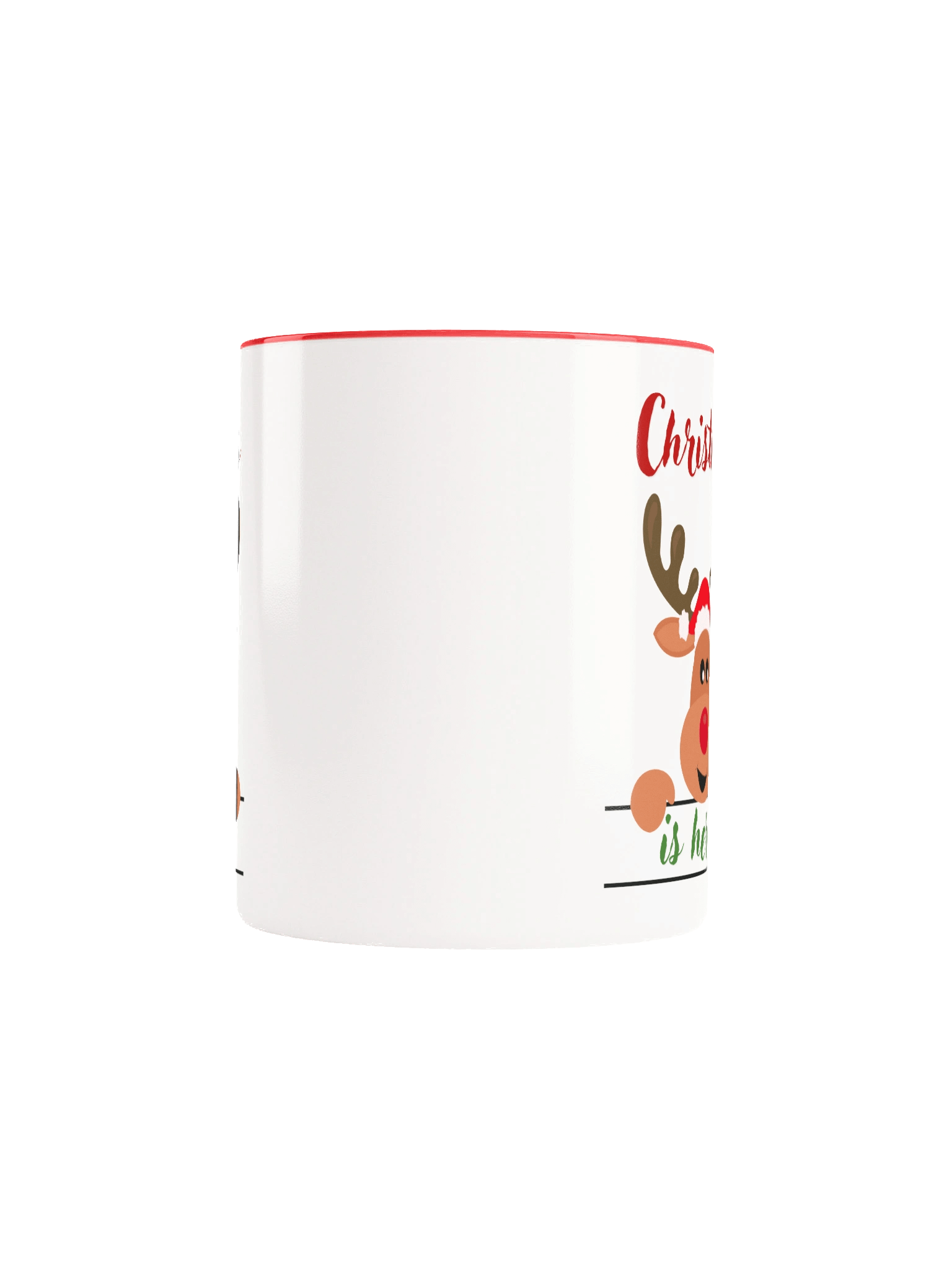 Festive Reindeer Christmas Mug product image (5)