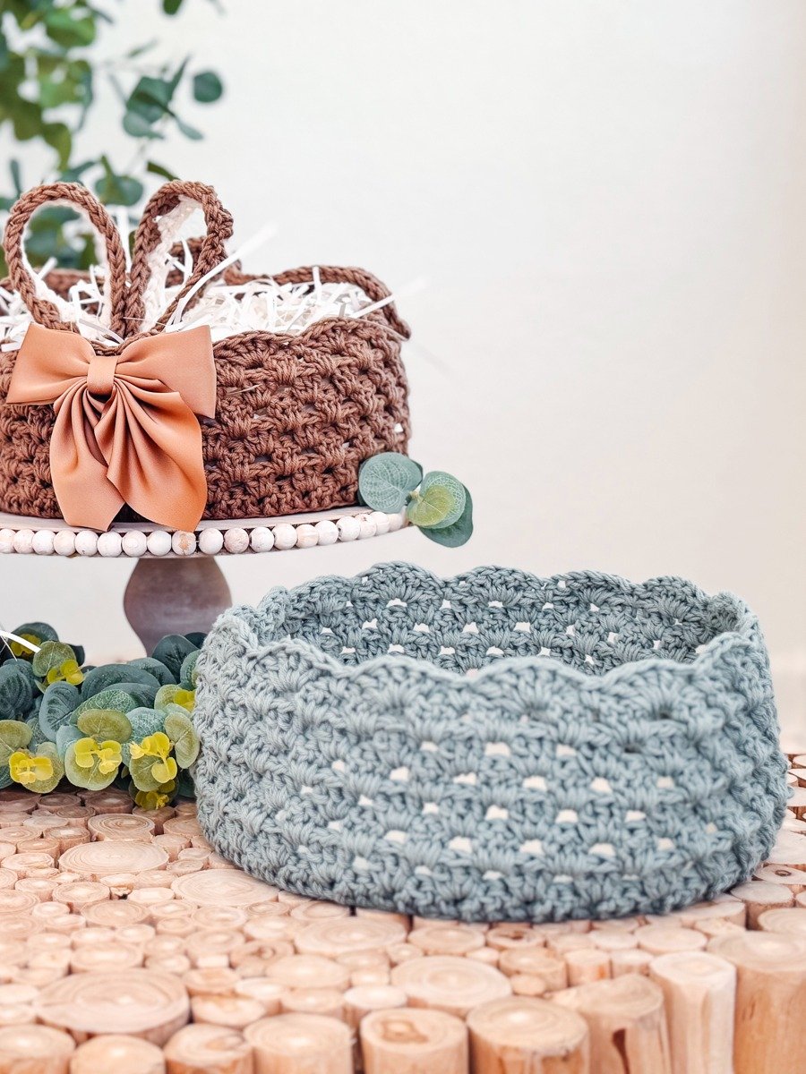 Granny Stitch Easter Basket Crochet Pattern product image (8)