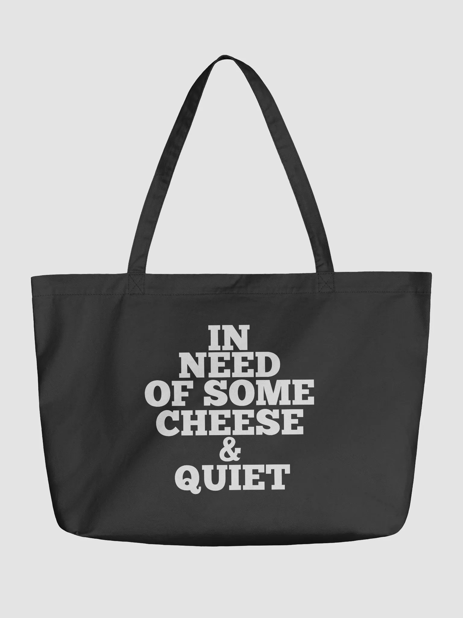 Cheese and Quiet Tote product image (1)