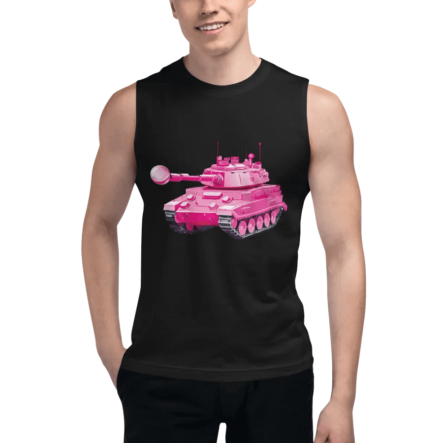 Hot Pink Muscle Tank product image (6)