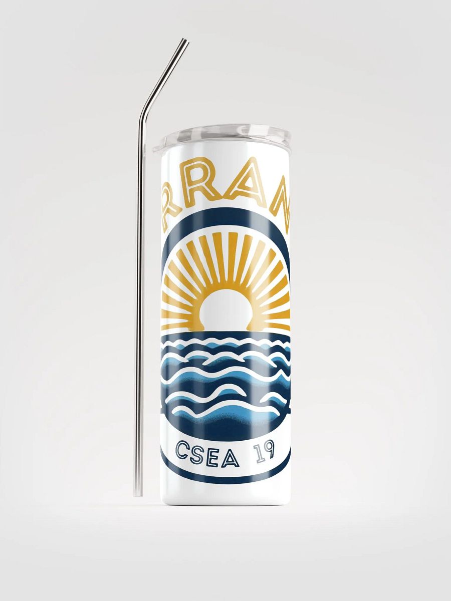 TUSD/CSEA Sun & Waves Stainless Steel Tumbler product image (1)