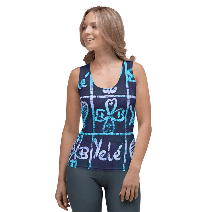 Power of Love Adire Women's Tank Top product image (1)