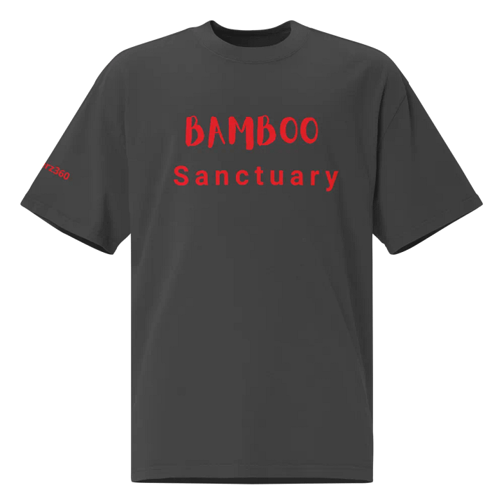 BAMBOO Sanctuary Oversized Faded T-Shirt product image (1)