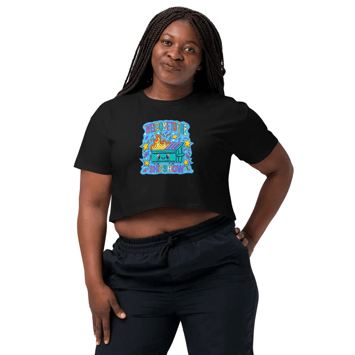 welcome - crop tee product image (1)