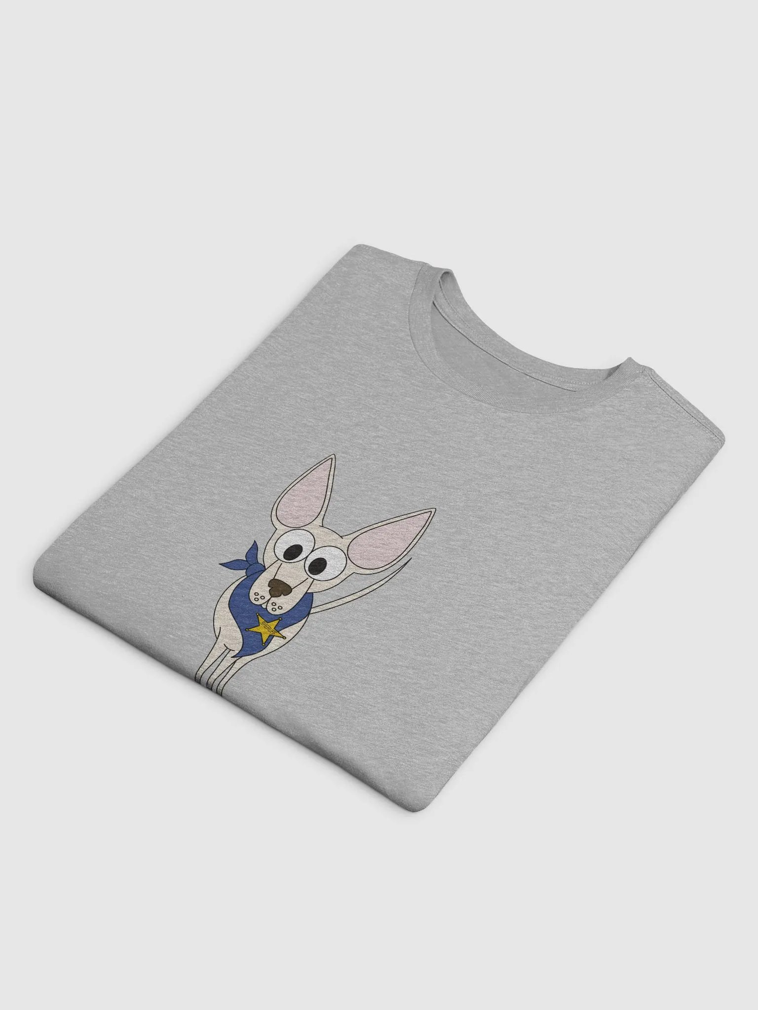 Sheriff Tripod Pup Next Level T-Shirt product image (4)