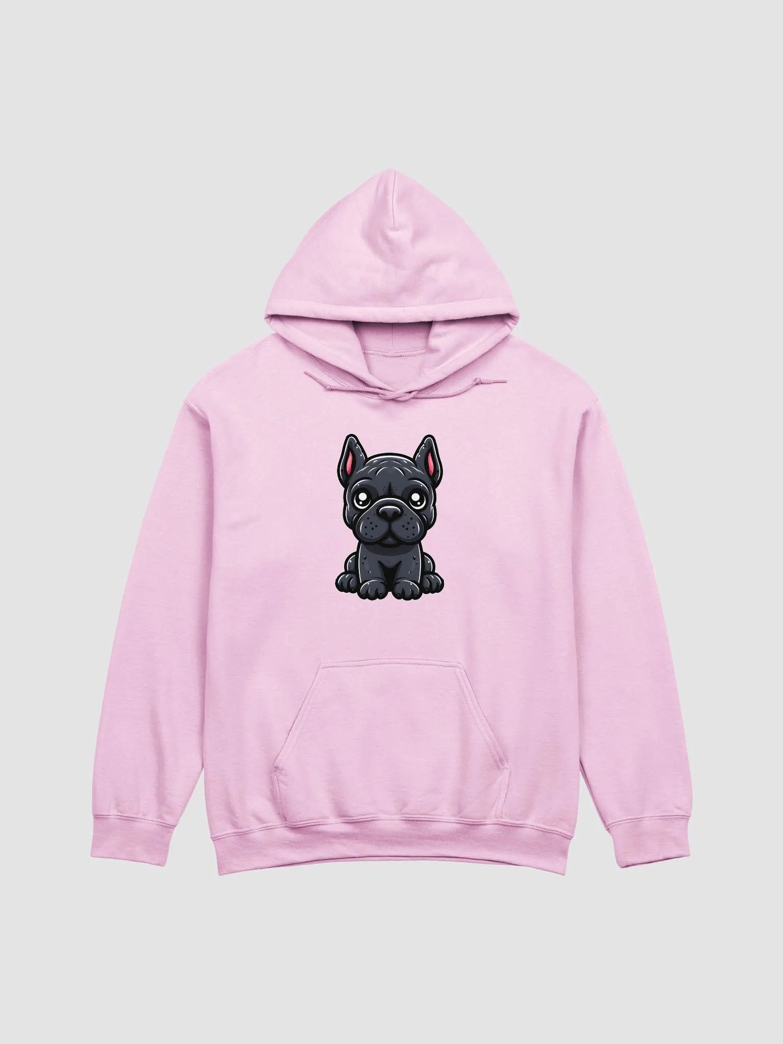 Playful Black Cane Corso Puppy Hoodie – Perfect for Dog Enthusiasts product image (1)