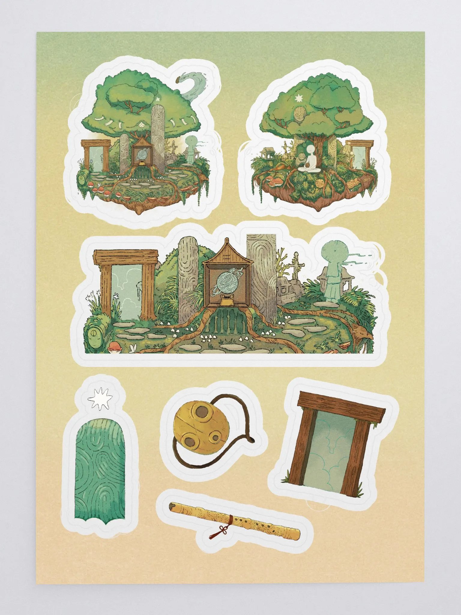 here (not rly) there - sticker pack product image (1)
