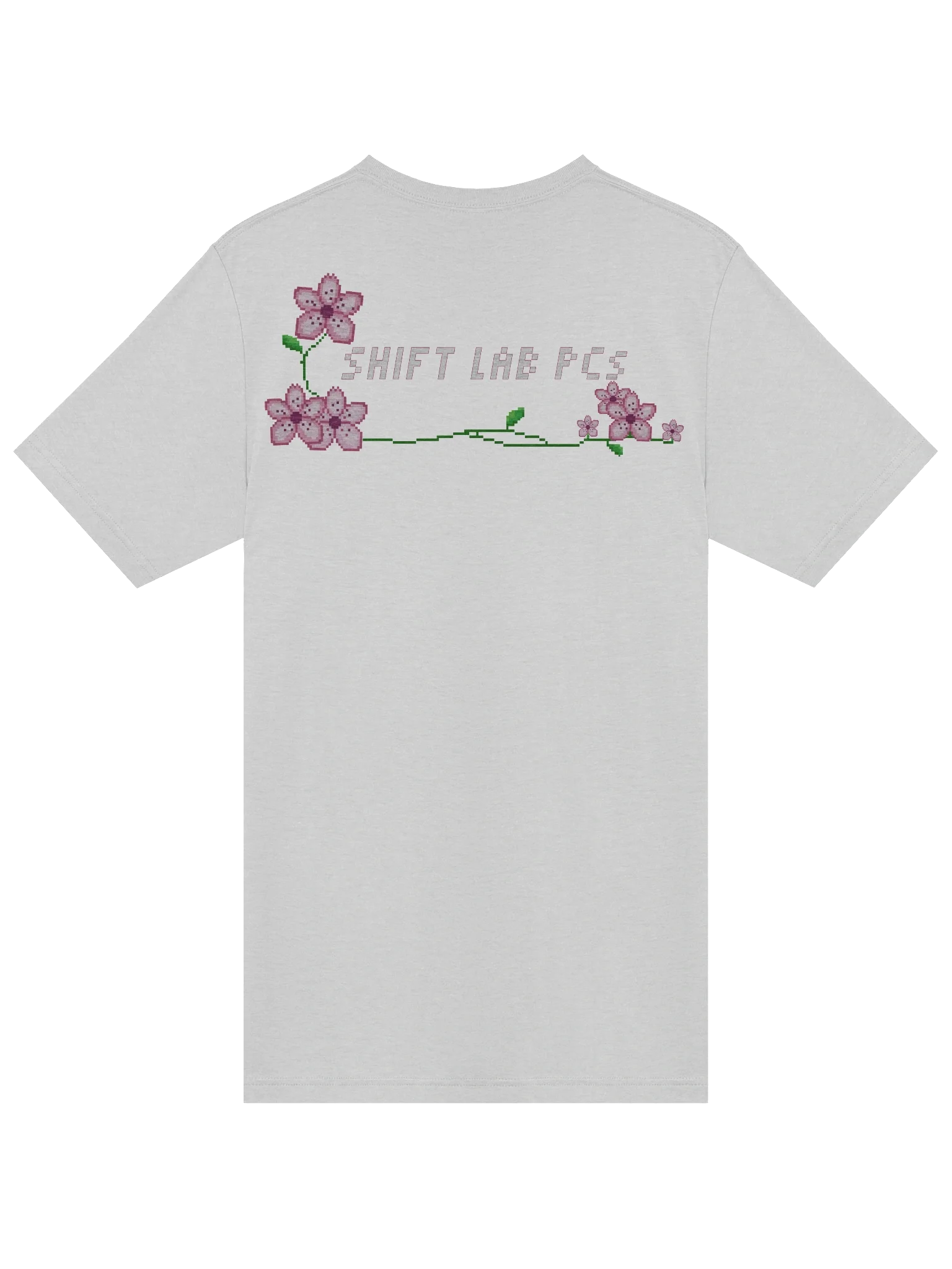Pixel Blossom Triblend T-Shirt product image (6)