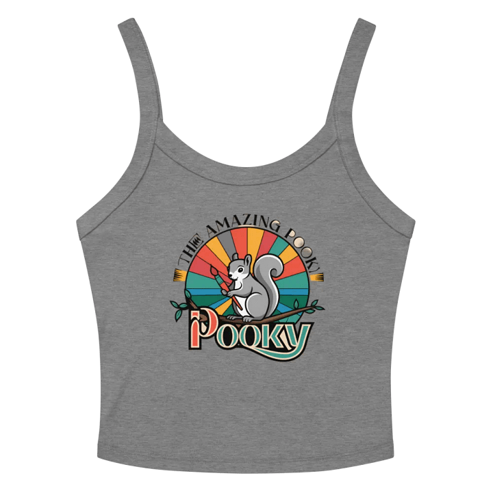 The Amazing Pooky Women's Micro-Rib Tank Top product image (2)