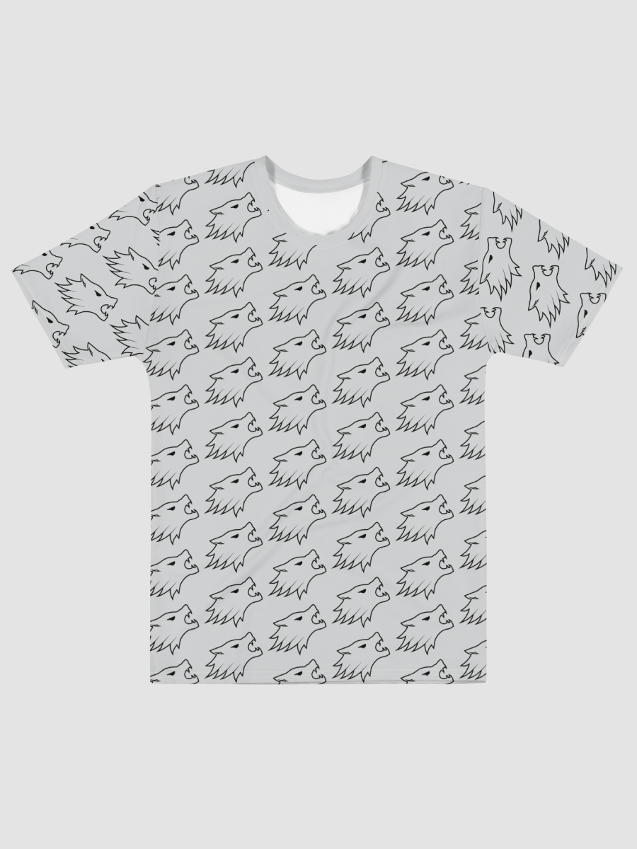 All-Over Print Logo Tee (grey) product image (1)