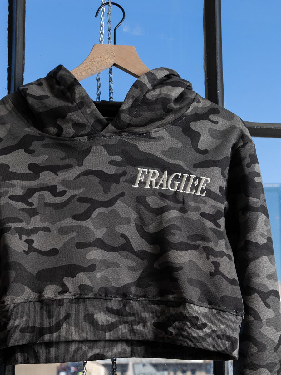 Fragile Cropped Hoodie product image (7)