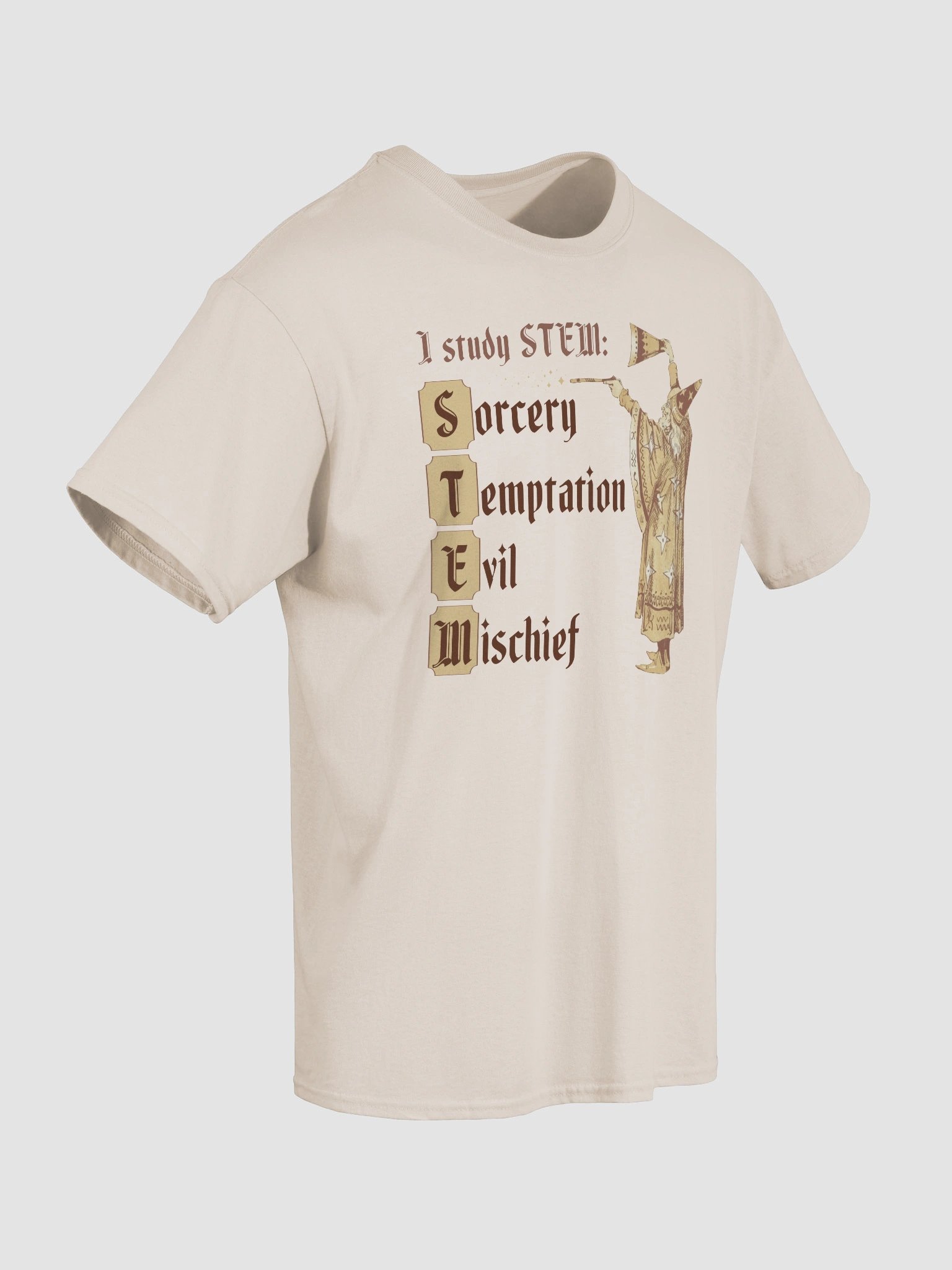 I Study STEM Wizard T-shirt product image (27)