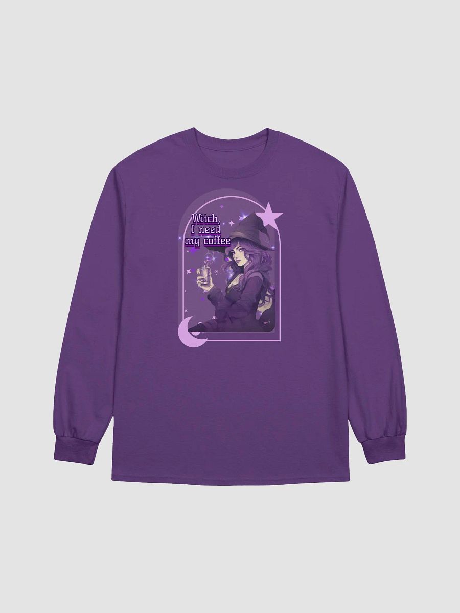 Mystical Witch's Coffee Long sleeve tee product image (1)