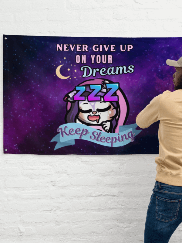 Keep Sleeping Galaxy Tapestry product image (1)