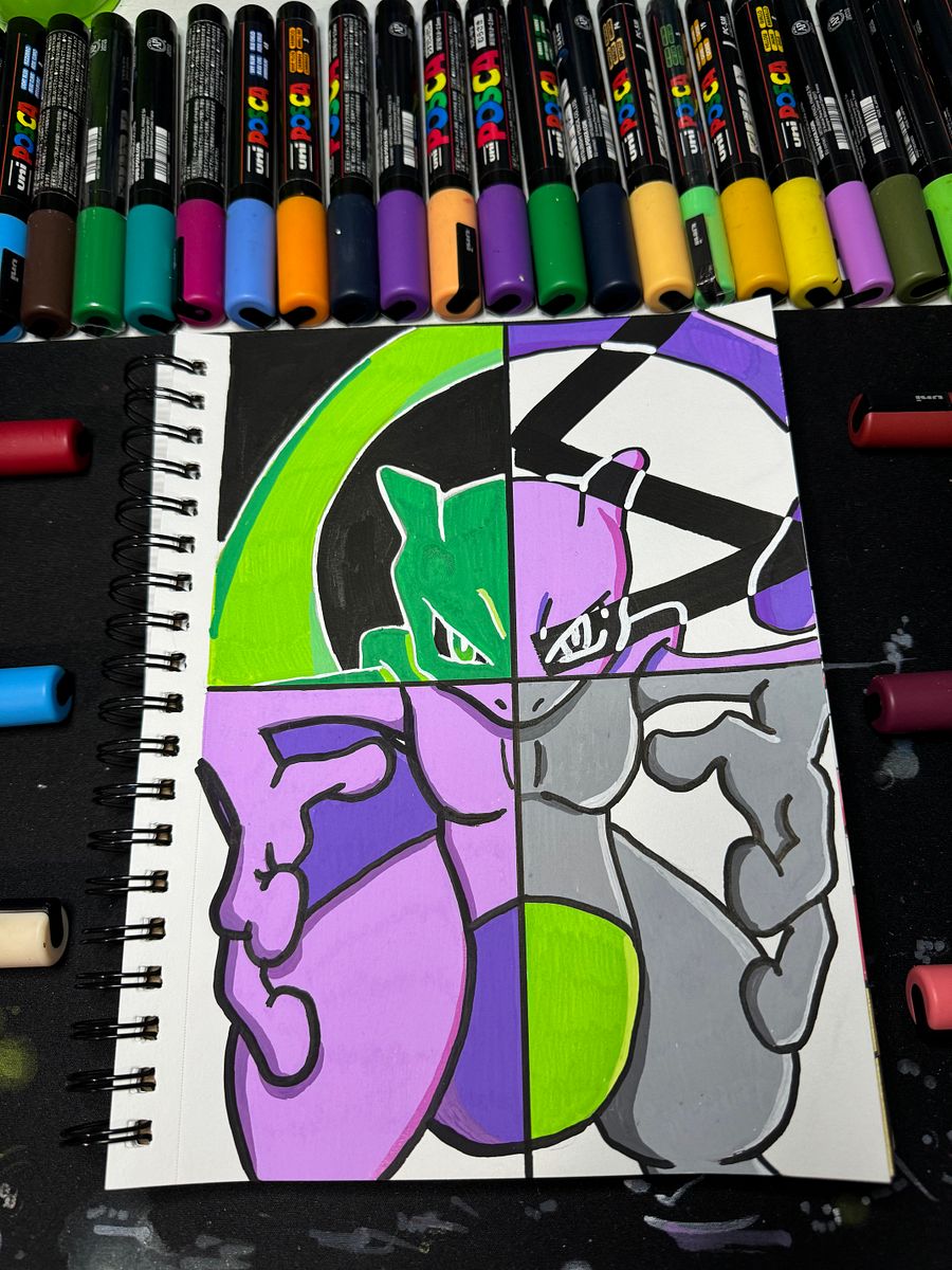 Mewtwo in 4 styles product image (1)