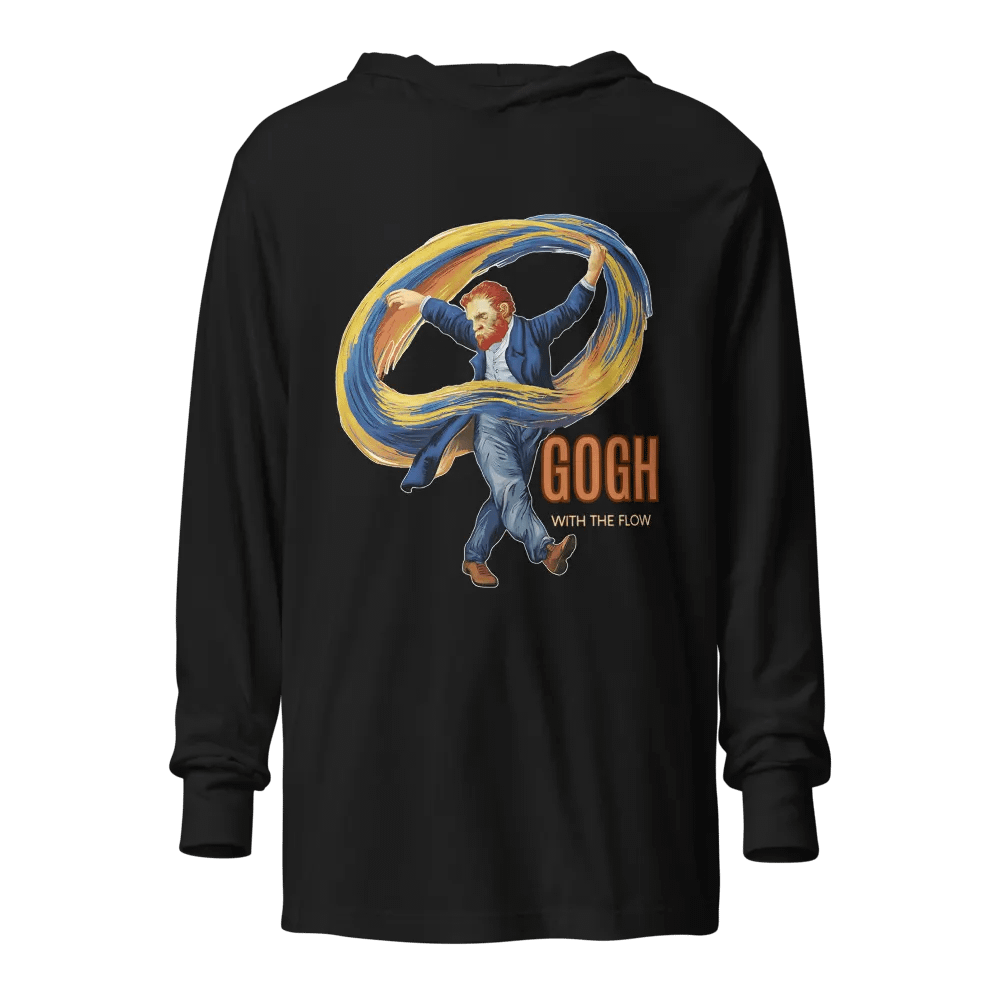 Gogh with the Flow Unisex Hooded Tee product image (1)