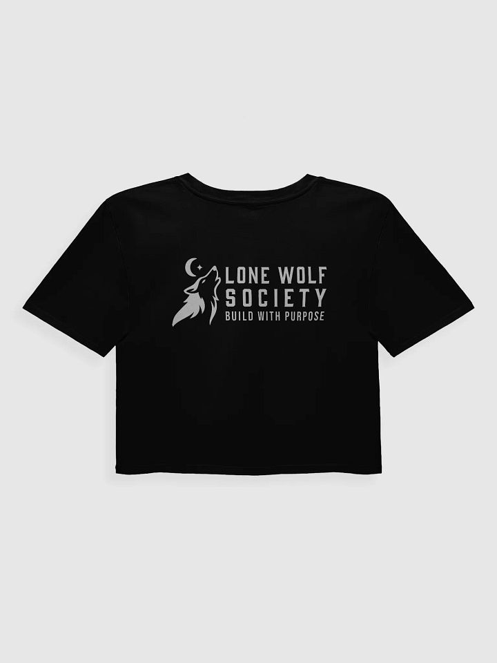 Lone Wolf Society Black Crop product image (2)