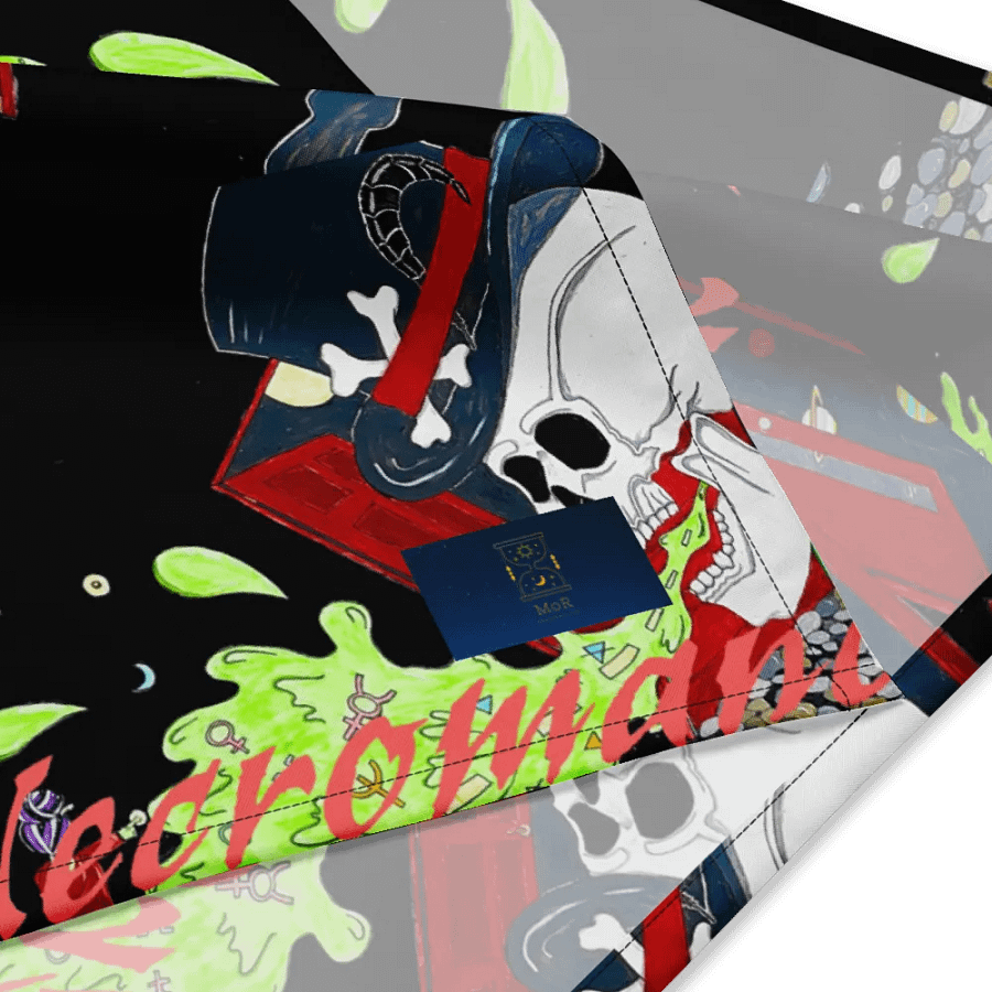 Necromancy Skull All-Over Bandana product image (4)