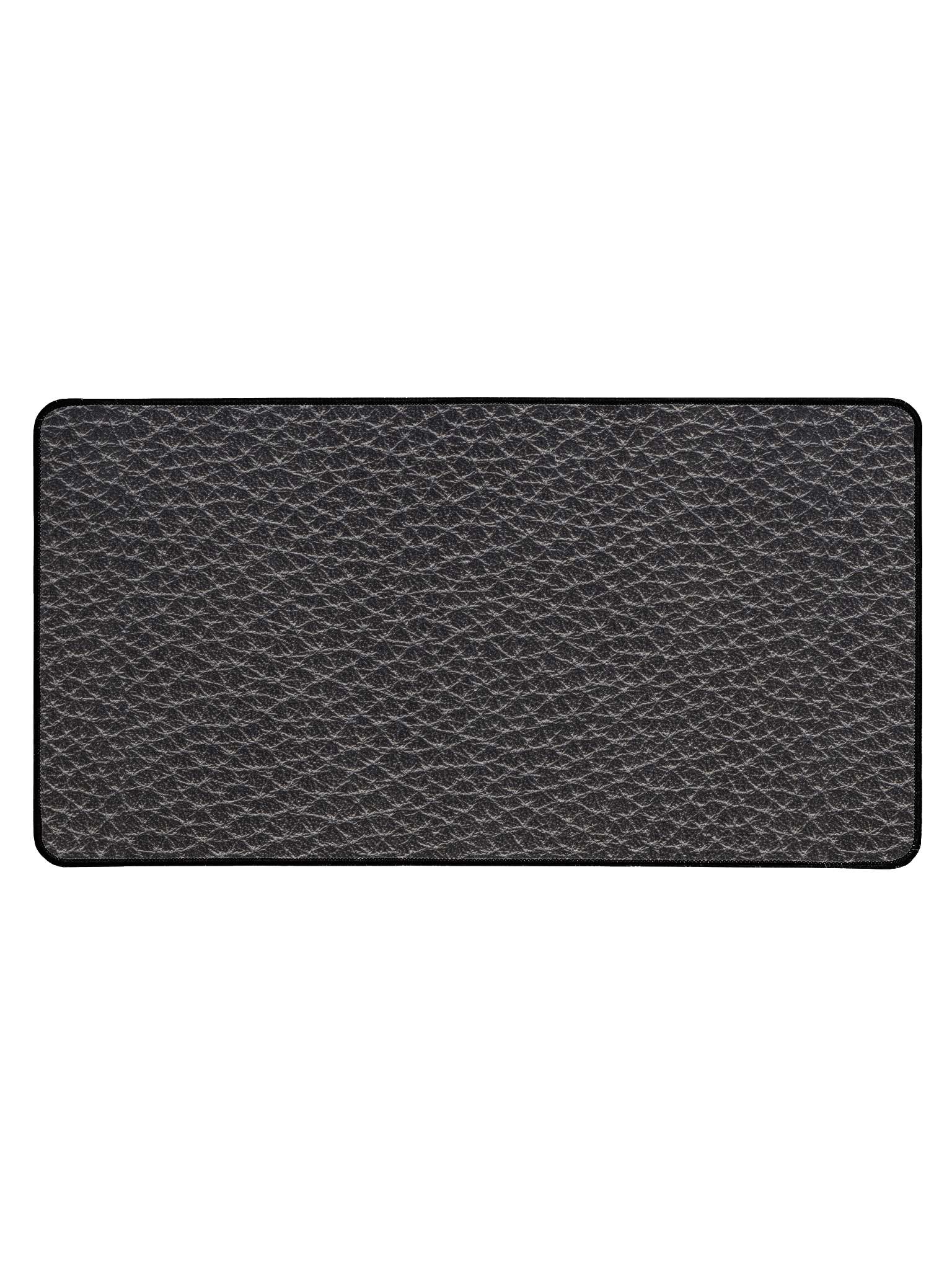 Black Leather Texture Desk Mat for a Stylish Workspace product image (1)