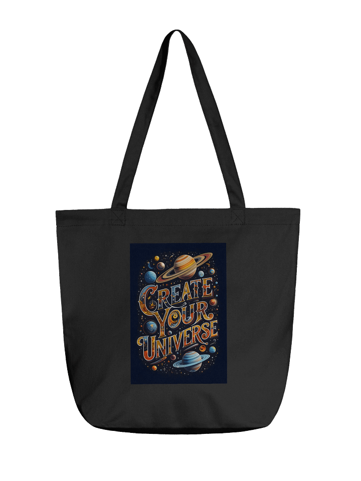 Create Your Universe – Organic Cotton Tote Bag (Standard) product image (1)