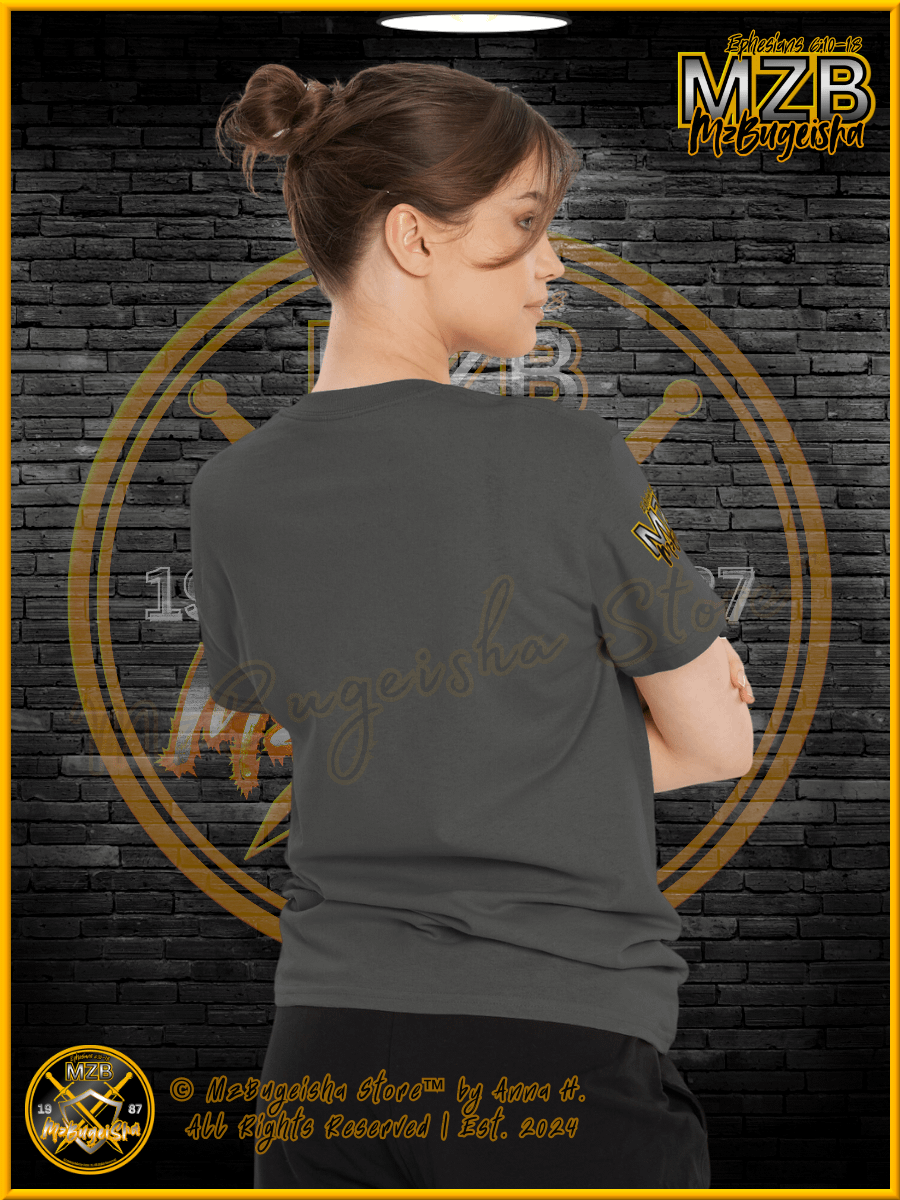 T-Shirt - MzBugeisha™ "Whippin' Da Curbs & Curvin' Da Whip™" [V2] Gaming T-Shirt By Anna H. product image (4)