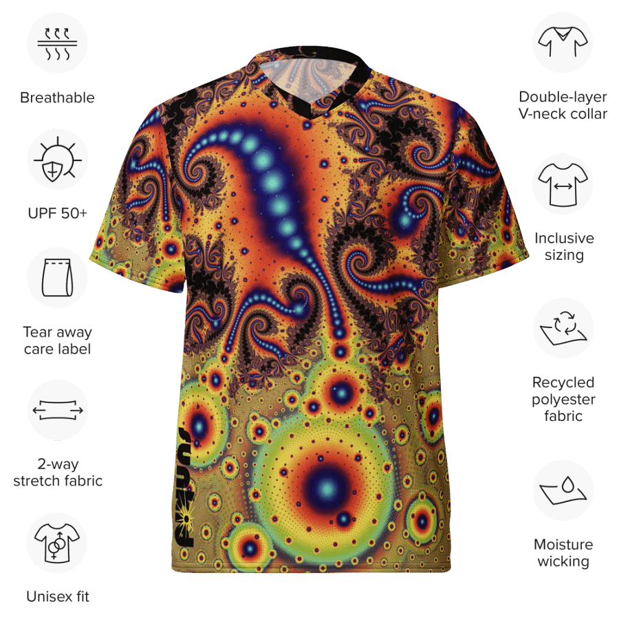 Fractal sunkid Jersey - Broken Necklaces product image (12)
