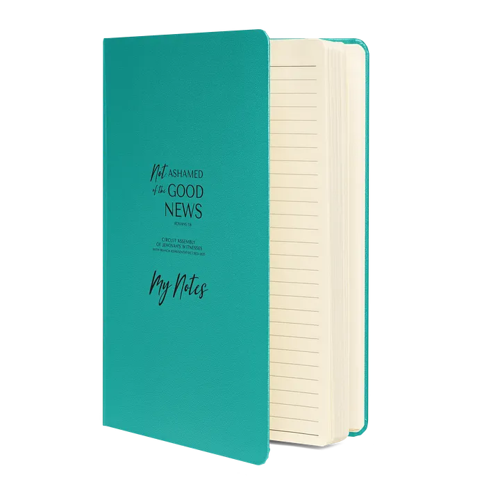 'Not Ashamed of the Good News' Hardcover Notebook product image (42)