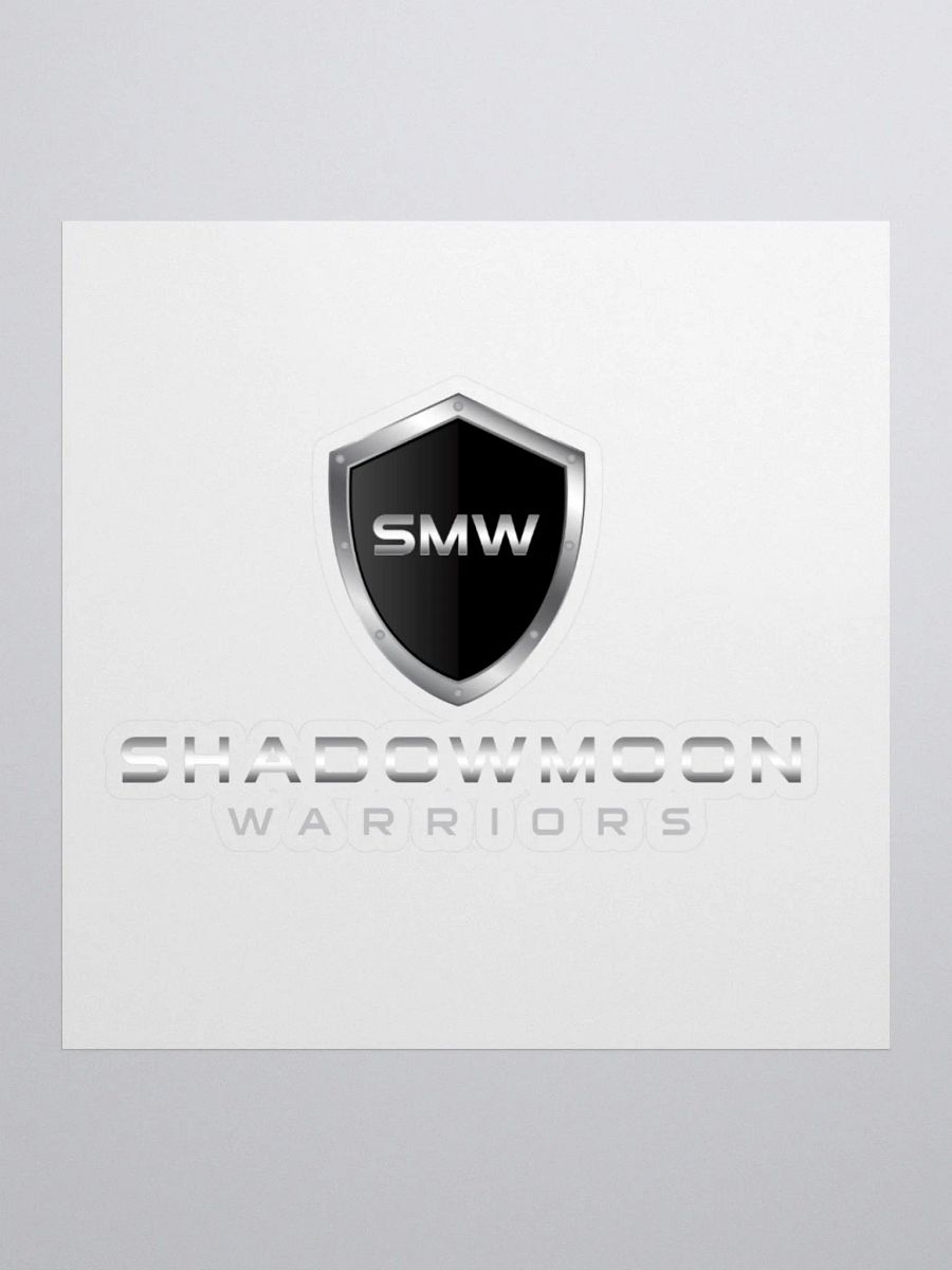 SMW Shield Logo Kiss Cut Stickers product image (1)