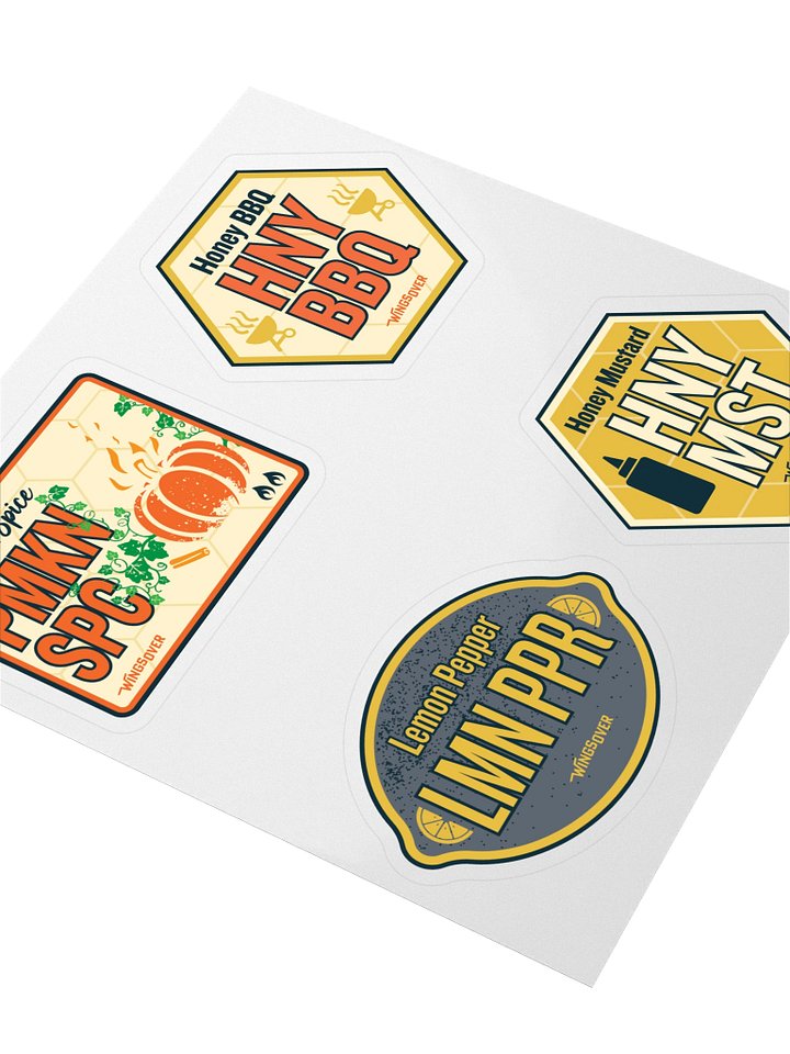 5 x 5 Sticker Sheet - Flavors product image (2)