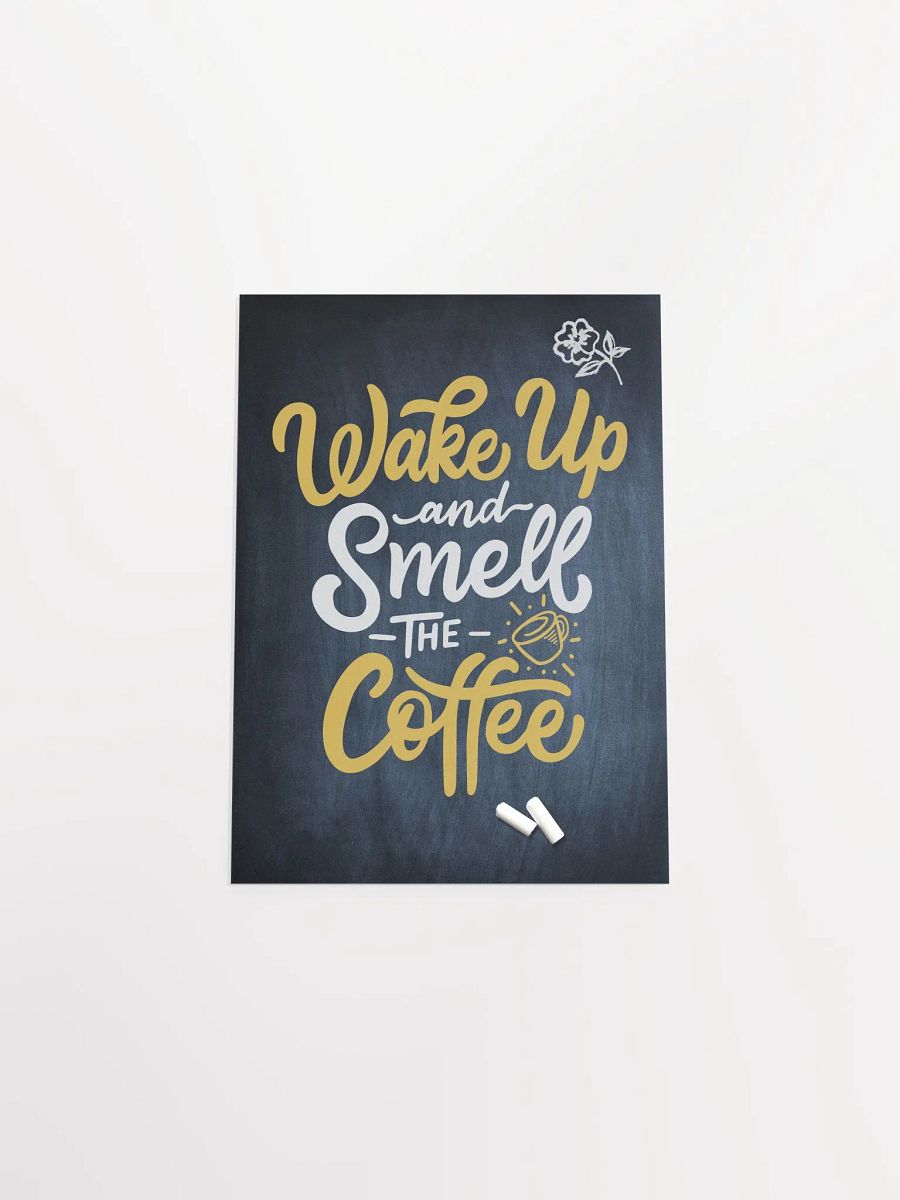 Coffee Lettering Poster Print, Good Morning Coffee Poster, Coffee Lover Gift, Coffee Station Wall Art —Trendy Kitchen Wall Art,Kitchen Decor product image (9)