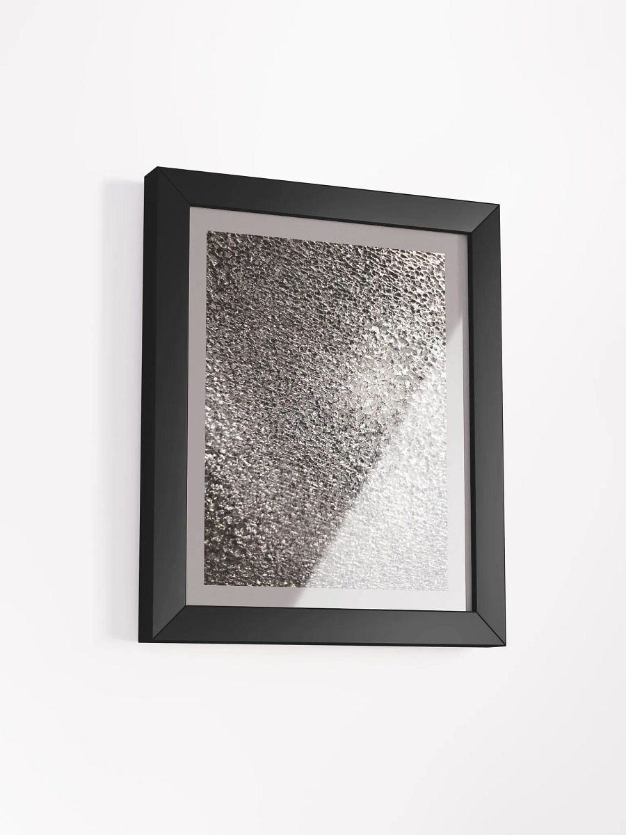 Shimmering Pebble Reflections Framed Poster product image (13)