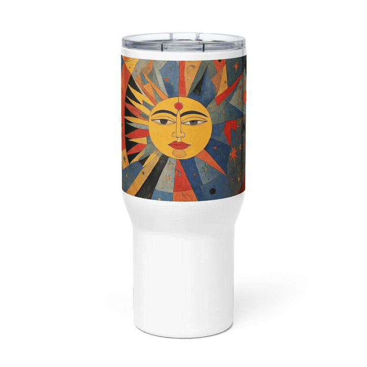Cosmic Sunburst Travel Mug product image (3)