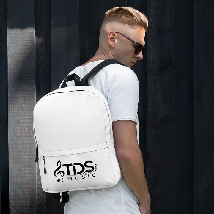TDS Music White Backpack product image (1)