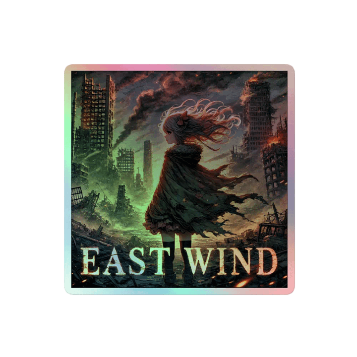 EAST WIND Holographic Sticker Sheet product image (2)
