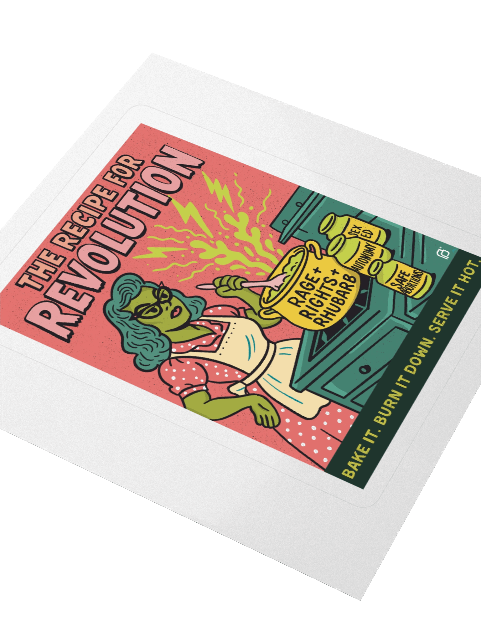 Recipe for Revolution Sticker product image (3)